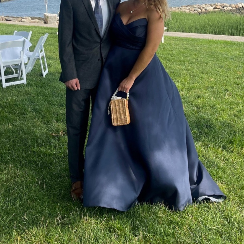 Azazie - Navy Blue Bridesmaid Evening Gown
Pnina Tornai PT101 10